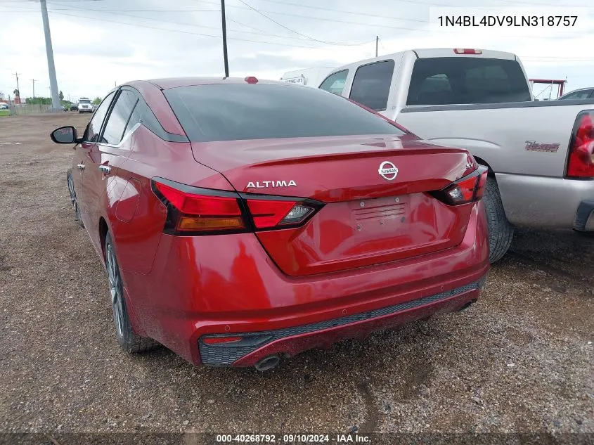 1N4BL4DV9LN318757 2020 Nissan Altima Sv