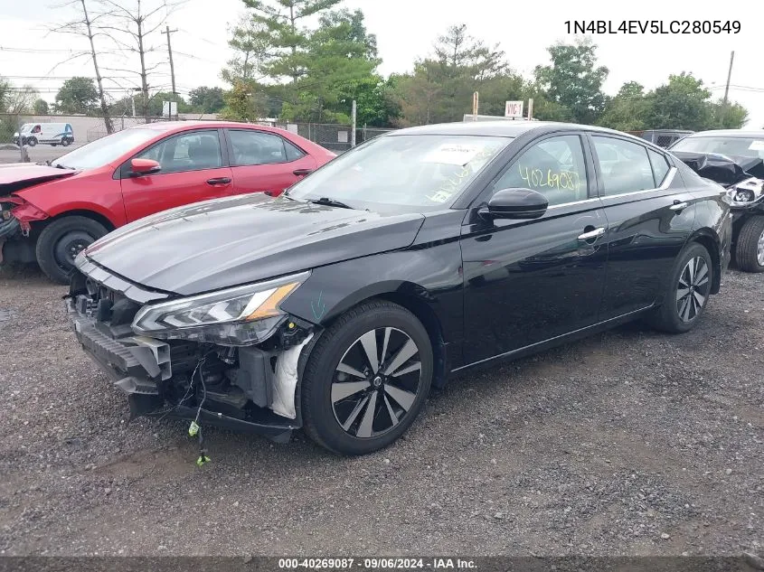 2020 Nissan Altima Sl Fwd VIN: 1N4BL4EV5LC280549 Lot: 40269087