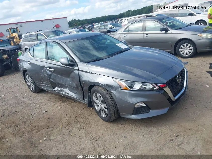 2020 Nissan Altima S Fwd VIN: 1N4BL4BV8LC260056 Lot: 40282245