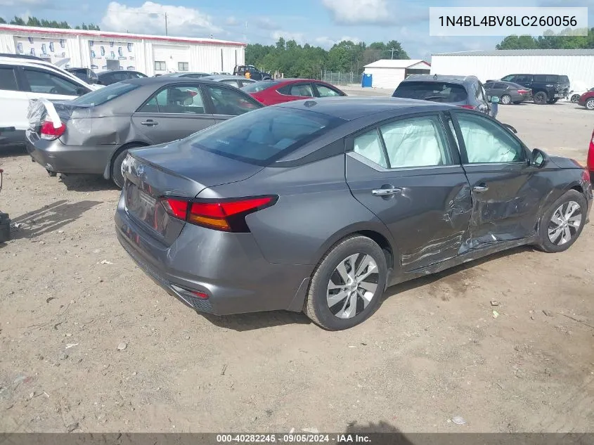 2020 Nissan Altima S Fwd VIN: 1N4BL4BV8LC260056 Lot: 40282245