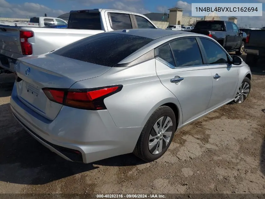 2020 Nissan Altima S Fwd VIN: 1N4BL4BVXLC162694 Lot: 40282316