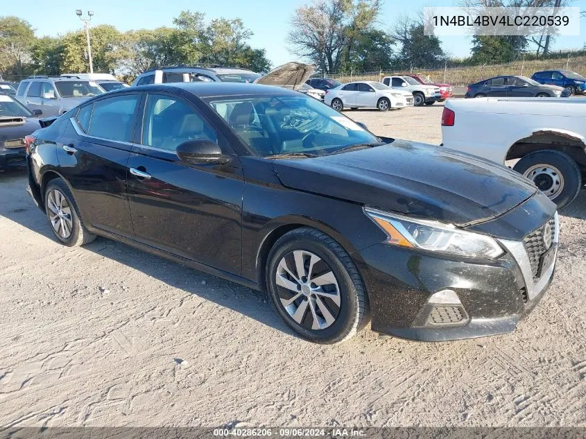 2020 Nissan Altima S Fwd VIN: 1N4BL4BV4LC220539 Lot: 40286206