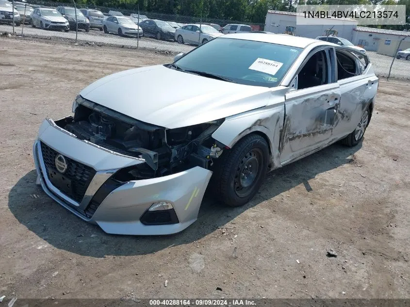 2020 Nissan Altima S Fwd VIN: 1N4BL4BV4LC213574 Lot: 40288164