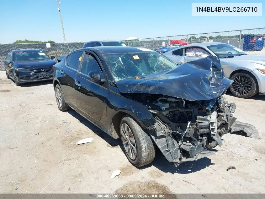 2020 Nissan Altima S Fwd VIN: 1N4BL4BV9LC266710 Lot: 40289068