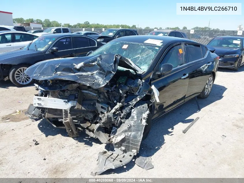 2020 Nissan Altima S Fwd VIN: 1N4BL4BV9LC266710 Lot: 40289068