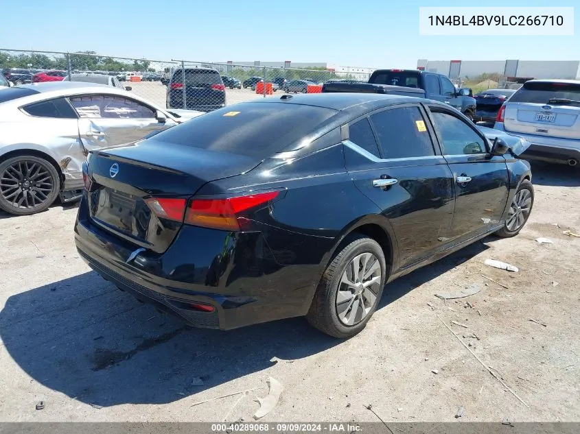 2020 Nissan Altima S Fwd VIN: 1N4BL4BV9LC266710 Lot: 40289068