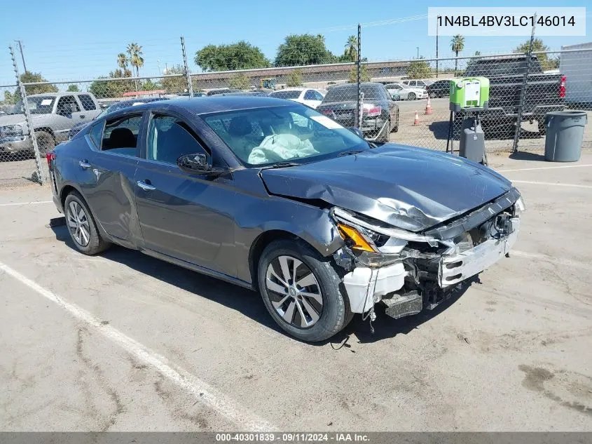 1N4BL4BV3LC146014 2020 Nissan Altima S