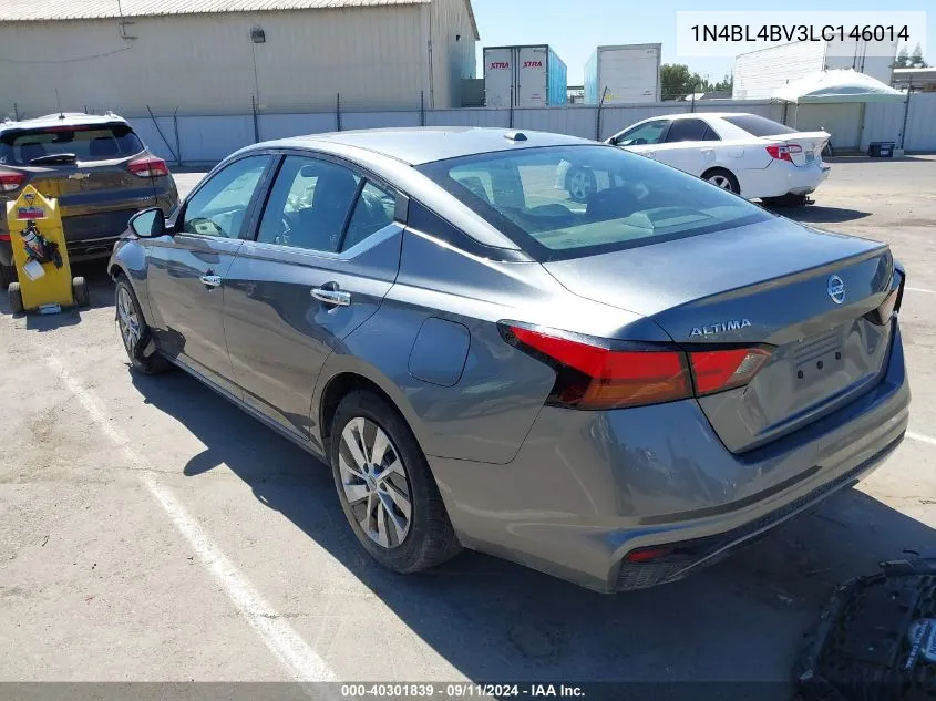 2020 Nissan Altima S VIN: 1N4BL4BV3LC146014 Lot: 40301839