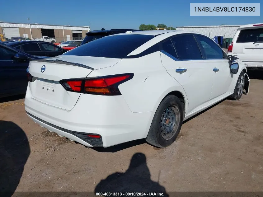 1N4BL4BV8LC174830 2020 Nissan Altima S Fwd