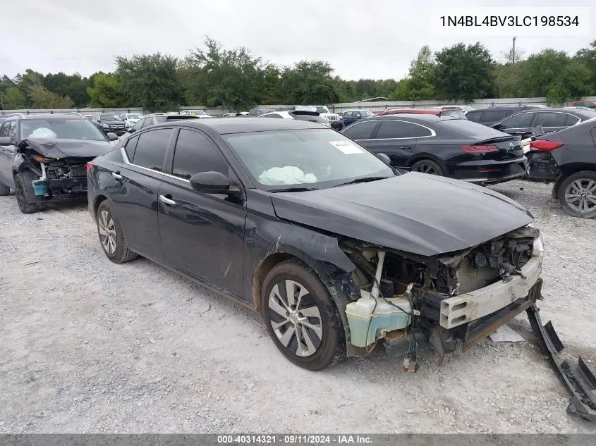 1N4BL4BV3LC198534 2020 Nissan Altima S