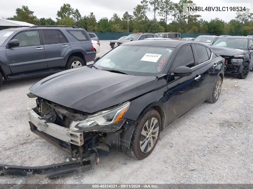 1N4BL4BV3LC198534 2020 Nissan Altima S