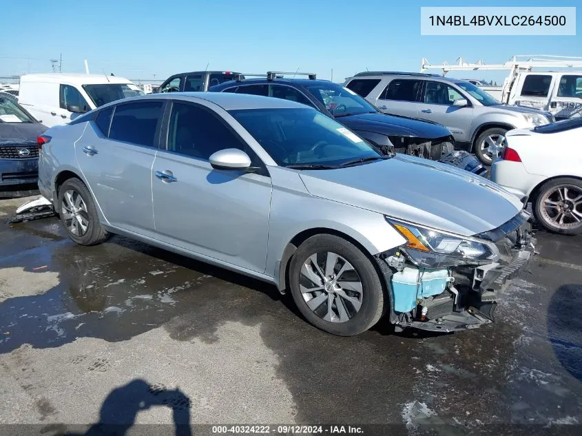 2020 Nissan Altima S Fwd VIN: 1N4BL4BVXLC264500 Lot: 40324222