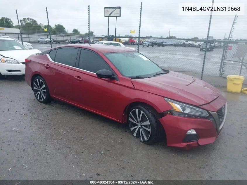 1N4BL4CV2LN319668 2020 Nissan Altima Sr Fwd