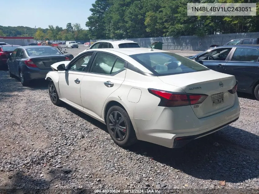 1N4BL4BV1LC243051 2020 Nissan Altima S Fwd