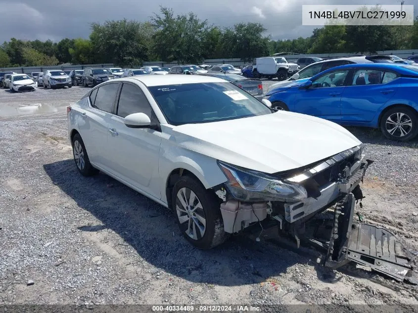 2020 Nissan Altima S Fwd VIN: 1N4BL4BV7LC271999 Lot: 40334489