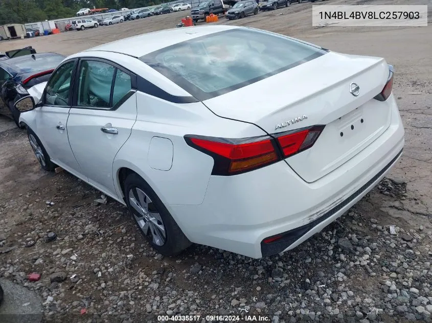 1N4BL4BV8LC257903 2020 Nissan Altima S Fwd