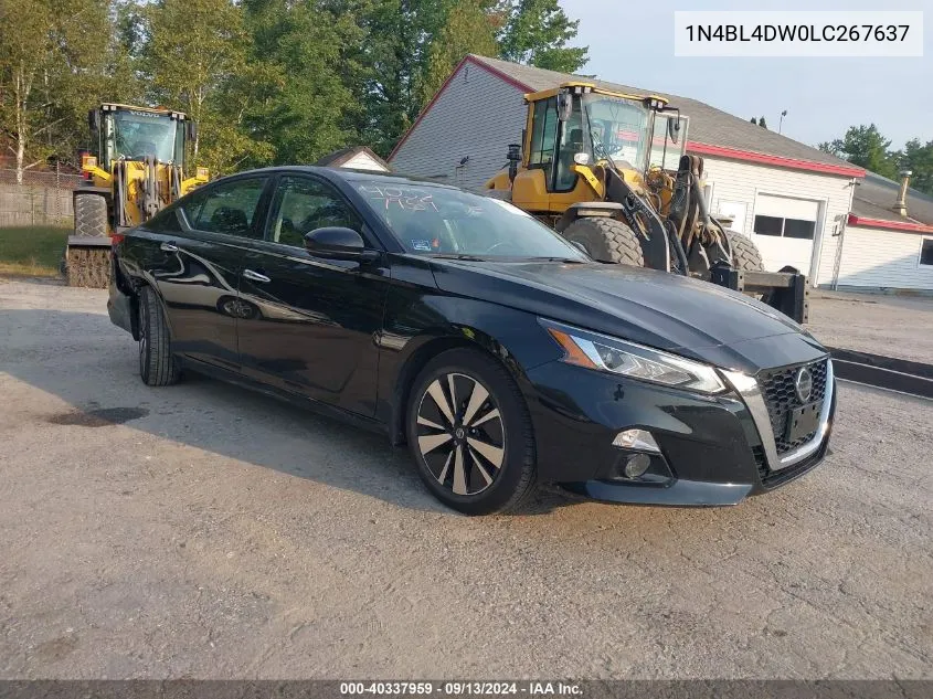 2020 Nissan Altima Sv VIN: 1N4BL4DW0LC267637 Lot: 40337959