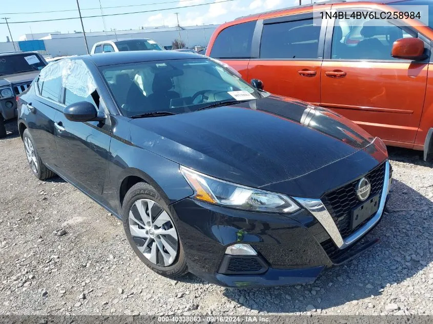 2020 Nissan Altima S Fwd VIN: 1N4BL4BV6LC258984 Lot: 40338863