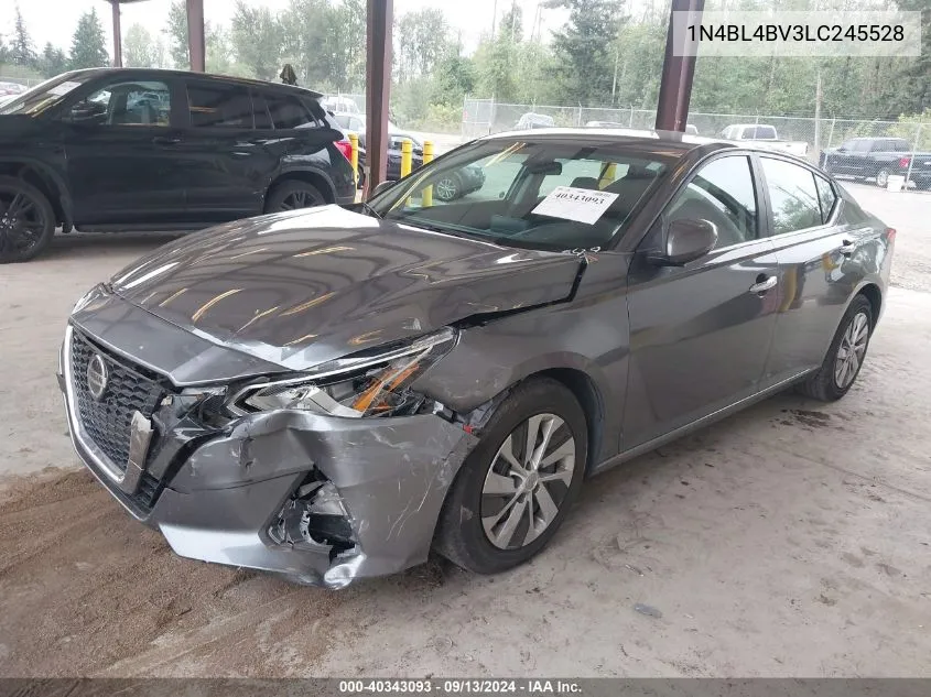 2020 Nissan Altima S VIN: 1N4BL4BV3LC245528 Lot: 40343093