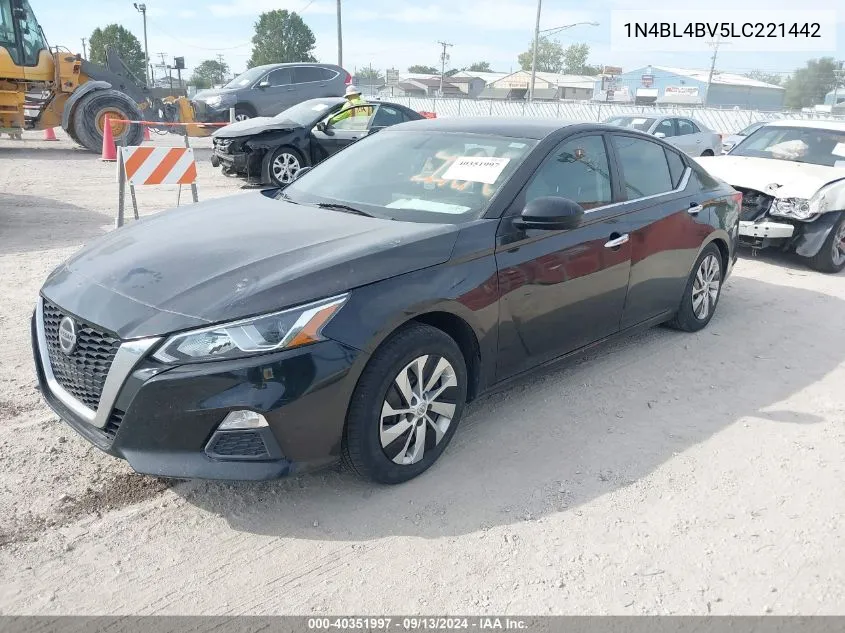 1N4BL4BV5LC221442 2020 Nissan Altima S Fwd