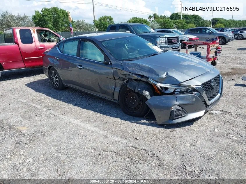 2020 Nissan Altima S Fwd VIN: 1N4BL4BV9LC216695 Lot: 40360120