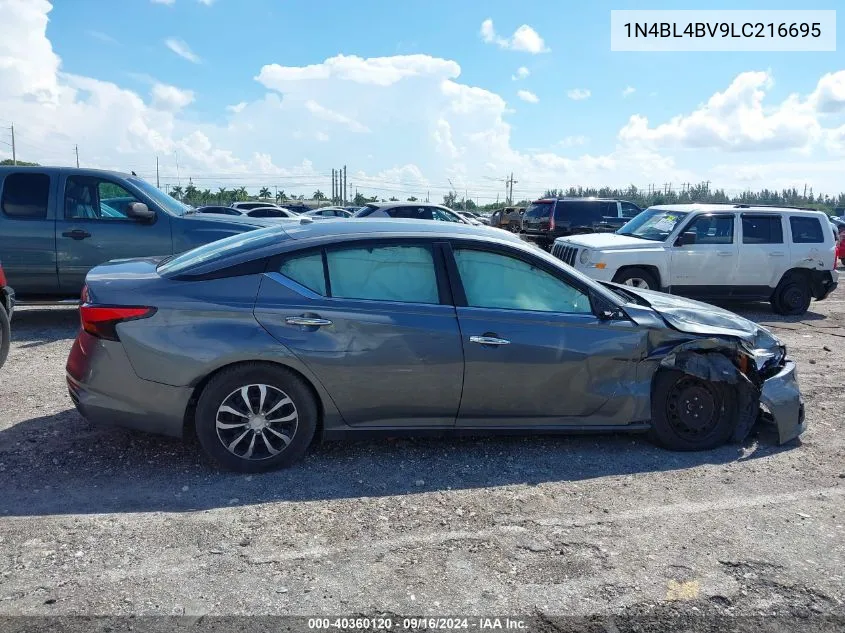 1N4BL4BV9LC216695 2020 Nissan Altima S Fwd