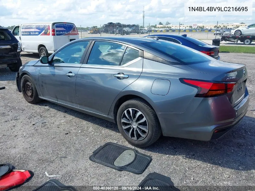 1N4BL4BV9LC216695 2020 Nissan Altima S Fwd