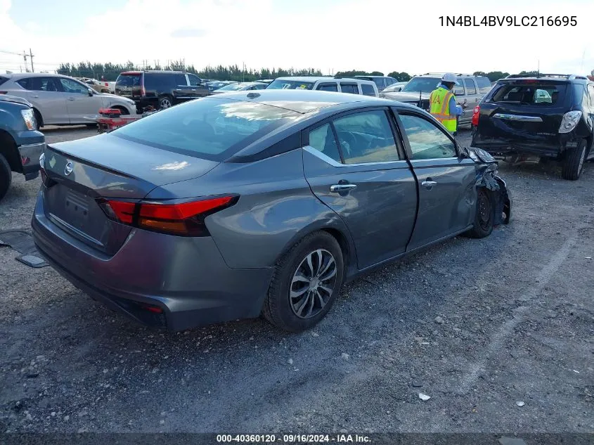 1N4BL4BV9LC216695 2020 Nissan Altima S Fwd