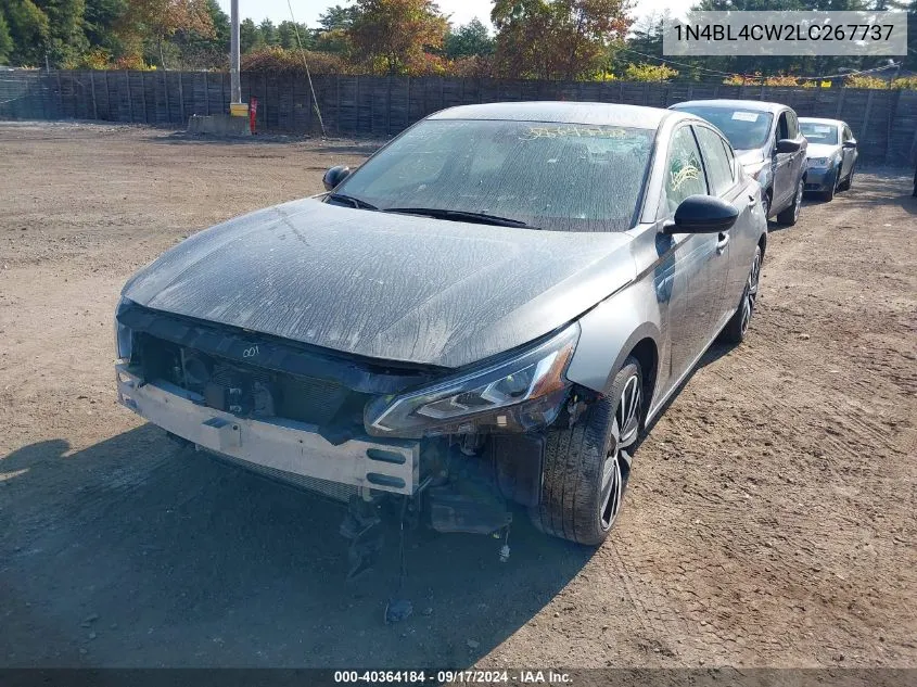 2020 Nissan Altima Sr Intelligent Awd VIN: 1N4BL4CW2LC267737 Lot: 40364184