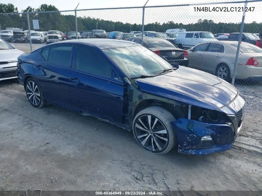 1N4BL4CV2LC121247 2020 Nissan Altima Sr Fwd