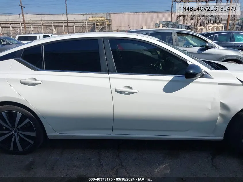 2020 Nissan Altima Sr Fwd VIN: 1N4BL4CV2LC130479 Lot: 40373175