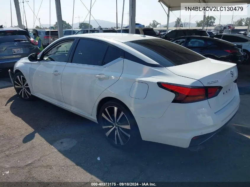 2020 Nissan Altima Sr Fwd VIN: 1N4BL4CV2LC130479 Lot: 40373175