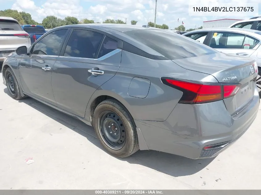 2020 Nissan Altima S Fwd VIN: 1N4BL4BV2LC137675 Lot: 40389211