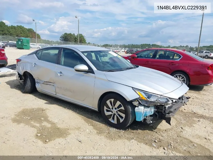 1N4BL4BVXLC229391 2020 Nissan Altima S Fwd