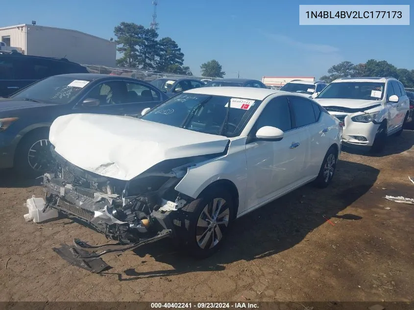 2020 Nissan Altima S VIN: 1N4BL4BV2LC177173 Lot: 40402241