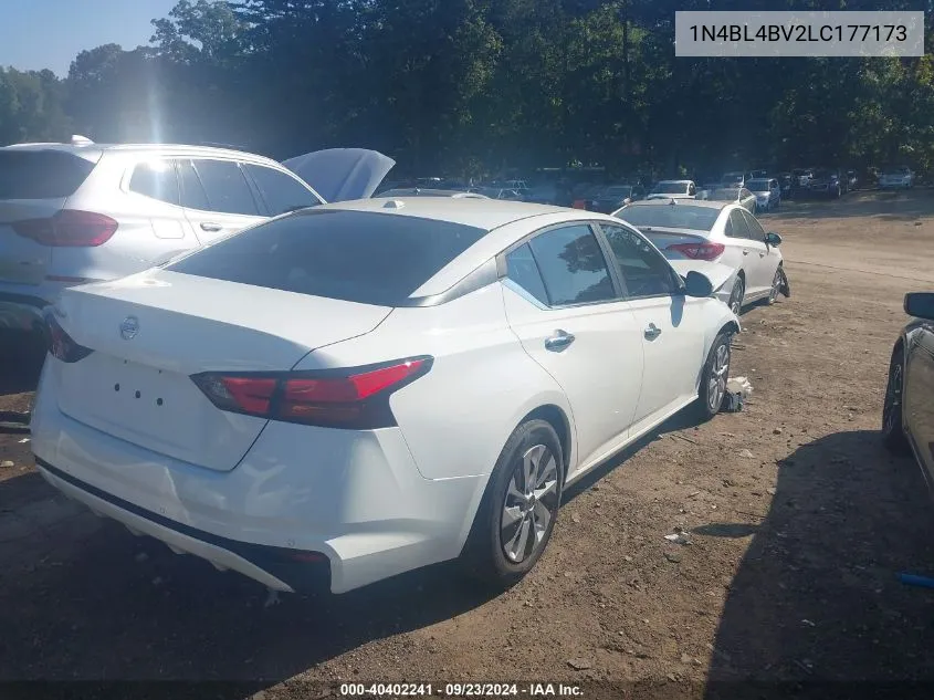 1N4BL4BV2LC177173 2020 Nissan Altima S