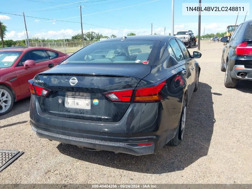 2020 Nissan Altima S VIN: 1N4BL4BV2LC248811 Lot: 40404256