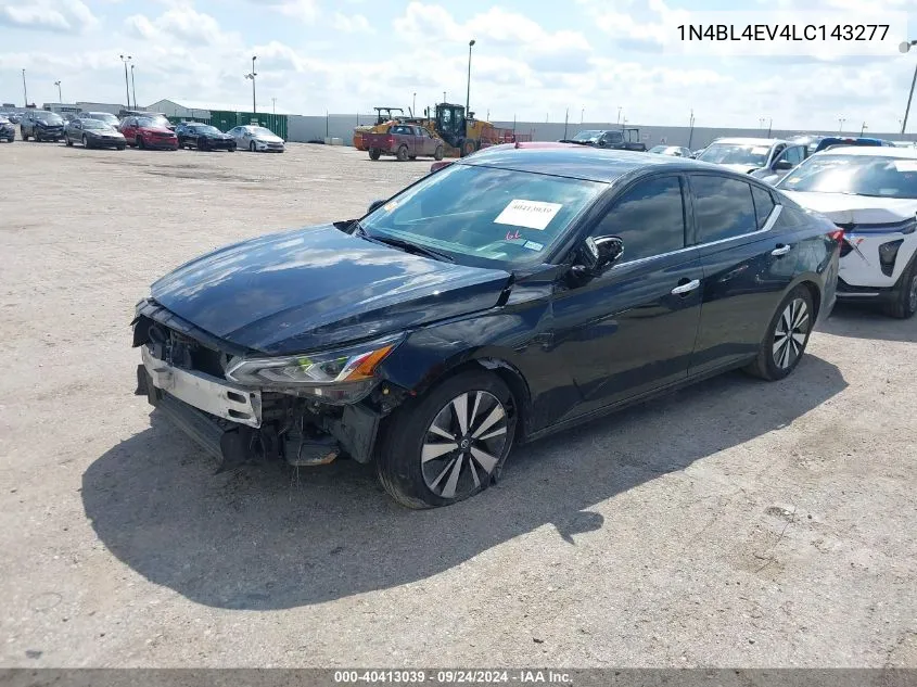 2020 Nissan Altima Sl Fwd VIN: 1N4BL4EV4LC143277 Lot: 40413039