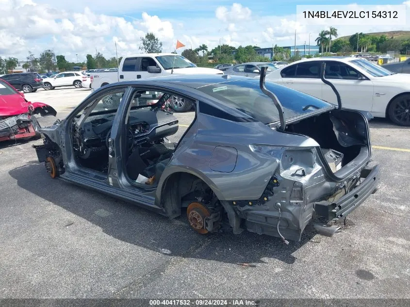 1N4BL4EV2LC154312 2020 Nissan Altima Sl Fwd