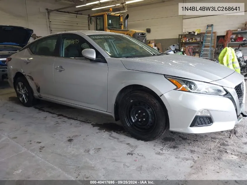 2020 Nissan Altima S Intelligent Awd VIN: 1N4BL4BW3LC268641 Lot: 40417695