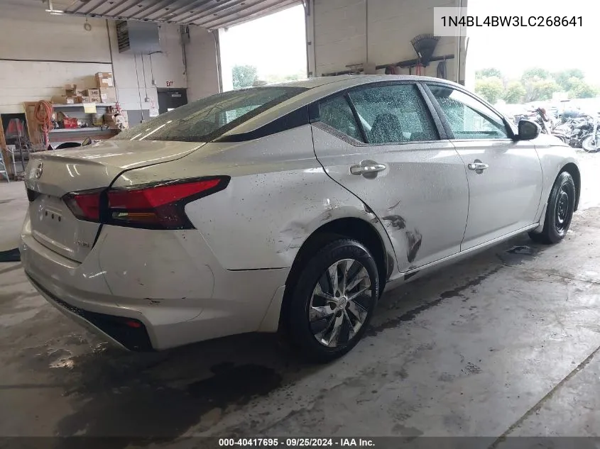 2020 Nissan Altima S Intelligent Awd VIN: 1N4BL4BW3LC268641 Lot: 40417695