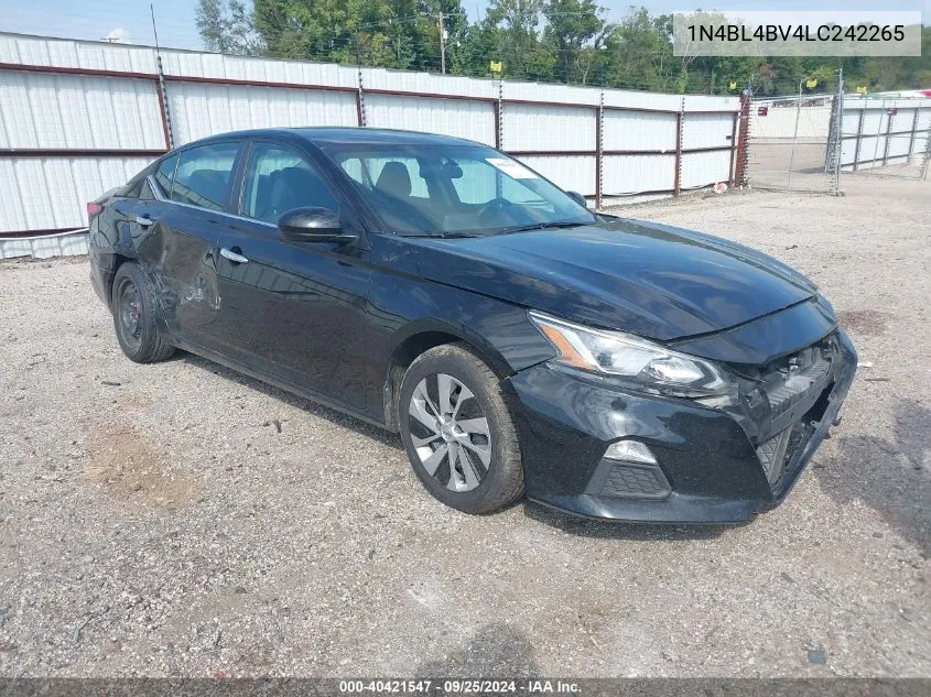 1N4BL4BV4LC242265 2020 Nissan Altima S Fwd