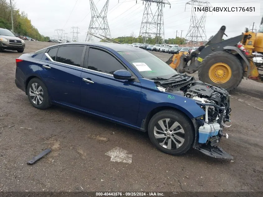 2020 Nissan Altima S Fwd VIN: 1N4BL4BVXLC176451 Lot: 40443576