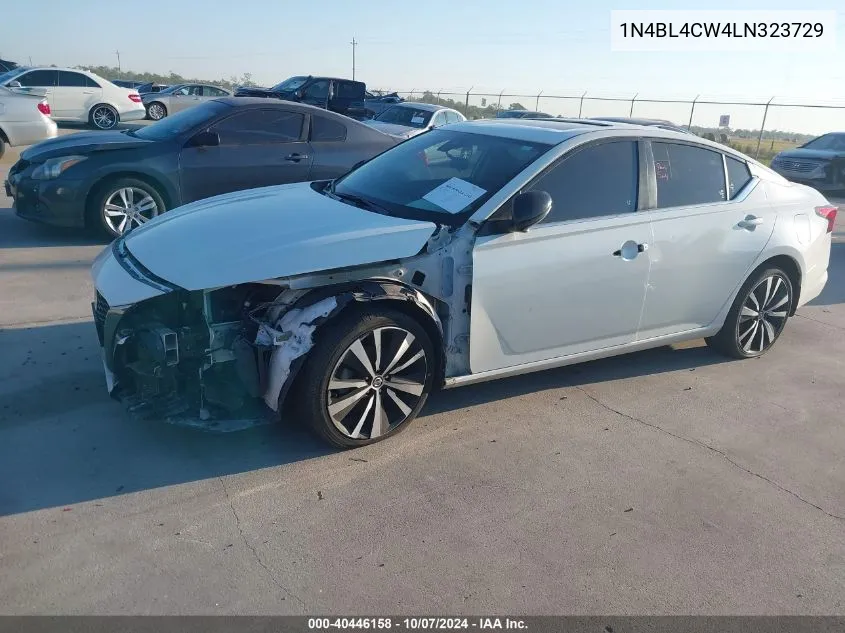 2020 Nissan Altima Sr Intelligent Awd VIN: 1N4BL4CW4LN323729 Lot: 40446158