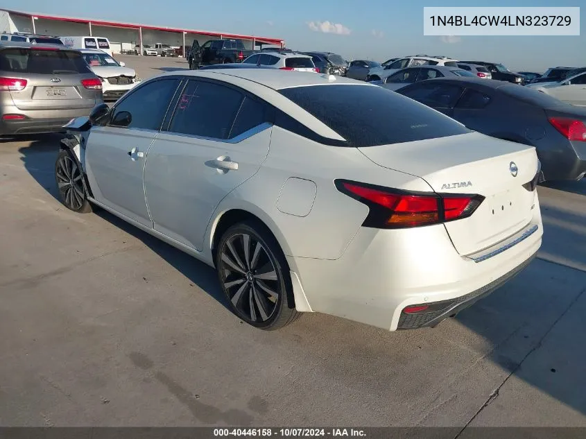 2020 Nissan Altima Sr Intelligent Awd VIN: 1N4BL4CW4LN323729 Lot: 40446158