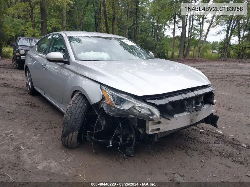 1N4BL4BV2LC183958 2020 Nissan Altima S Fwd