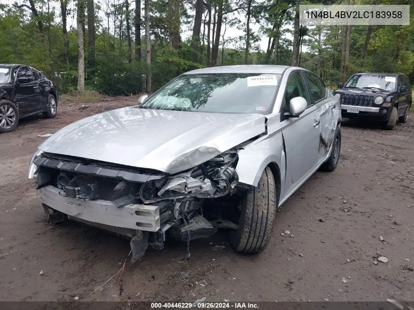 1N4BL4BV2LC183958 2020 Nissan Altima S Fwd