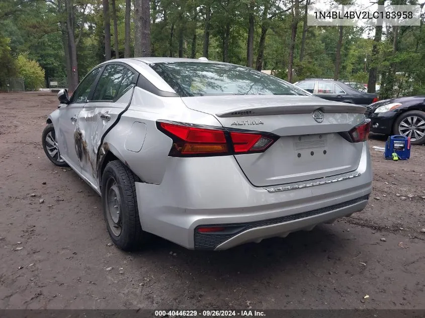 1N4BL4BV2LC183958 2020 Nissan Altima S Fwd