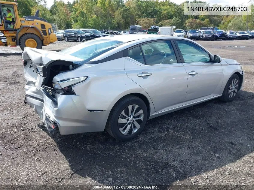 1N4BL4BVXLC248703 2020 Nissan Altima S Fwd