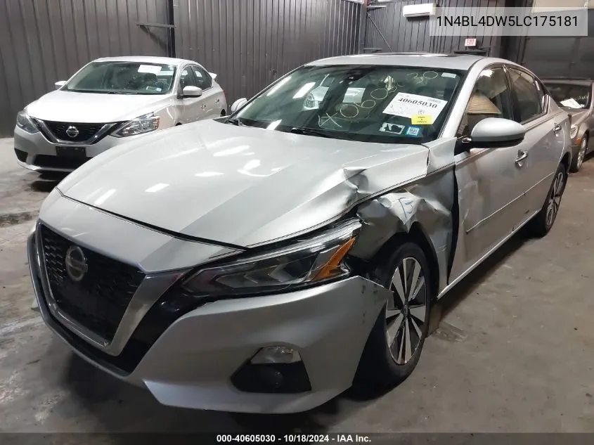 2020 Nissan Altima Sv Intelligent Awd VIN: 1N4BL4DW5LC175181 Lot: 40605030